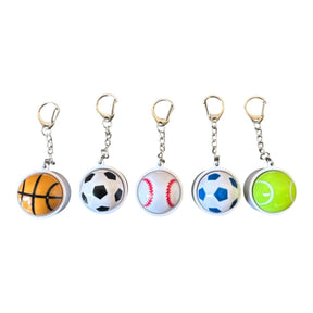 LIGHT UP SPORTS CLICKING FIDGET KEYCHAIN - MINI DREAMERS - TOYS