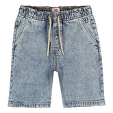 LIGHT VINTAGE WASH DENIM SHORTS (PREORDER) - SHORTS