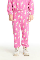 LIGHTNING AND STARS SWEATPANTS (PREORDER) - CHASER KIDS