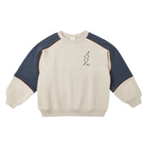 LIGHTNING BOLT PANELED SWEATSHIRT - SWEATERS