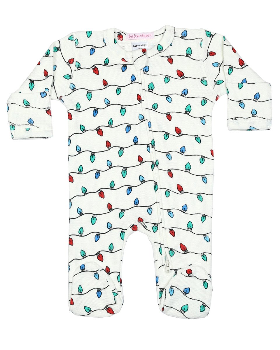 LIGHTS THERMAL FOOTIE (UNISEX) (PREORDER) - BABY STEPS