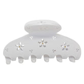 BLANC PETAL EYELET LIL EFFING CLAW CLIP - EMI JAY - CLIPS