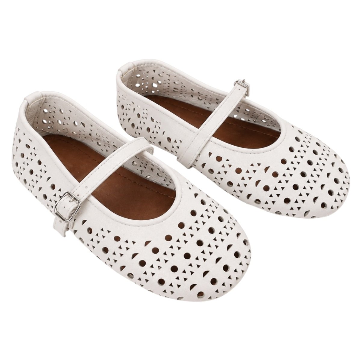 LILY EYELET FLATS - MINI DREAMERS