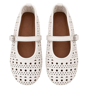 LILY EYELET FLATS - MINI DREAMERS - FLATS