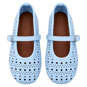 LILY EYELET FLATS - MINI DREAMERS