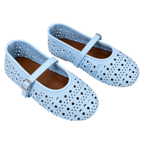 LILY EYELET FLATS - MINI DREAMERS