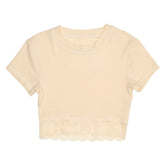 LINDSAY LACE TRIM TOP - KATIE J NEW YORK