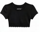 LINDSAY LACE TRIM TOP (PREORDER) - KATIE J NEW YORK