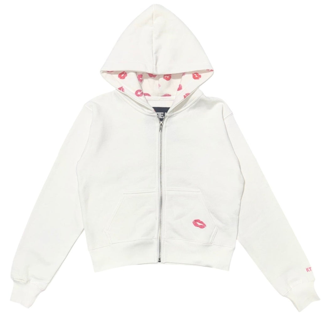 Her lip to StripedJacquardKnitDress Sサイ LIPS CODY ZIP UP HOODIE by KATIE J NYC | Kids Fashion | Mini Dreamers