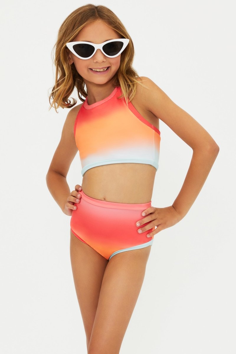LITTLE BAMBI JANIE GUAVA JELLY OMBRE TWO PIECE BIKINI (PREORDER) - TWO PIECE BIKINI
