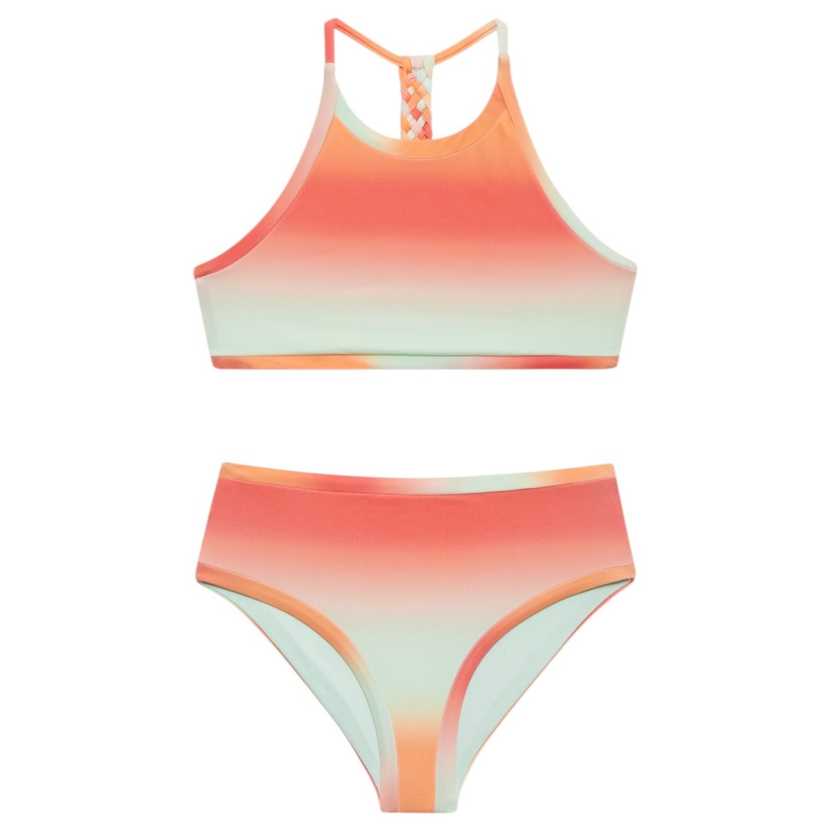 LITTLE BAMBI JANIE GUAVA JELLY OMBRE TWO PIECE BIKINI (PREORDER) - BEACH RIOT KIDS
