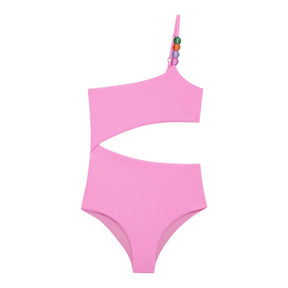 LITTLE BRYNN BEADED ONE PIECE SWIMSUIT - BEACH RIOT KIDS