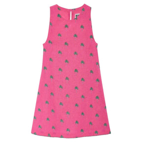 LITTLE CAPRINA FLAMINGO FRONDS PALM TREE DRESS - BEACH RIOT KIDS
