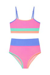 LITTLE EVA EMMIE SHERBERT SHORES TWO PIECE BIKINI (PREORDER) - BEACH RIOT KIDS