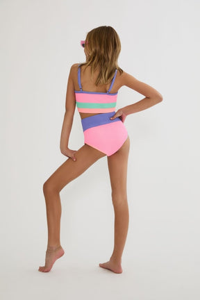 LITTLE EVA EMMIE SHERBERT SHORES TWO PIECE BIKINI (PREORDER) - BEACH RIOT KIDS