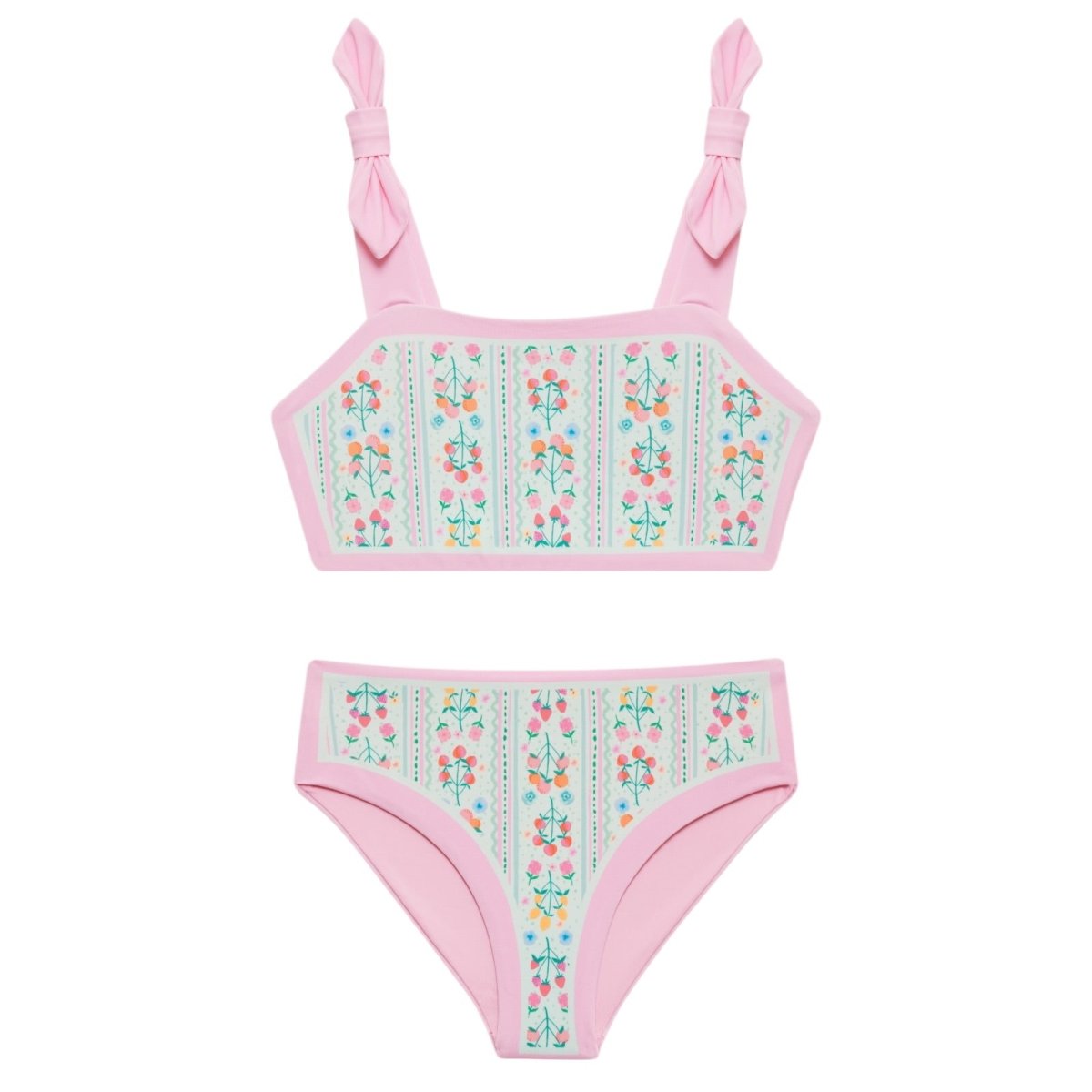 LITTLE STELLA JANIE FRUIT LOOMS TWO PIECE BIKINI (PREORDER) - BEACH RIOT KIDS