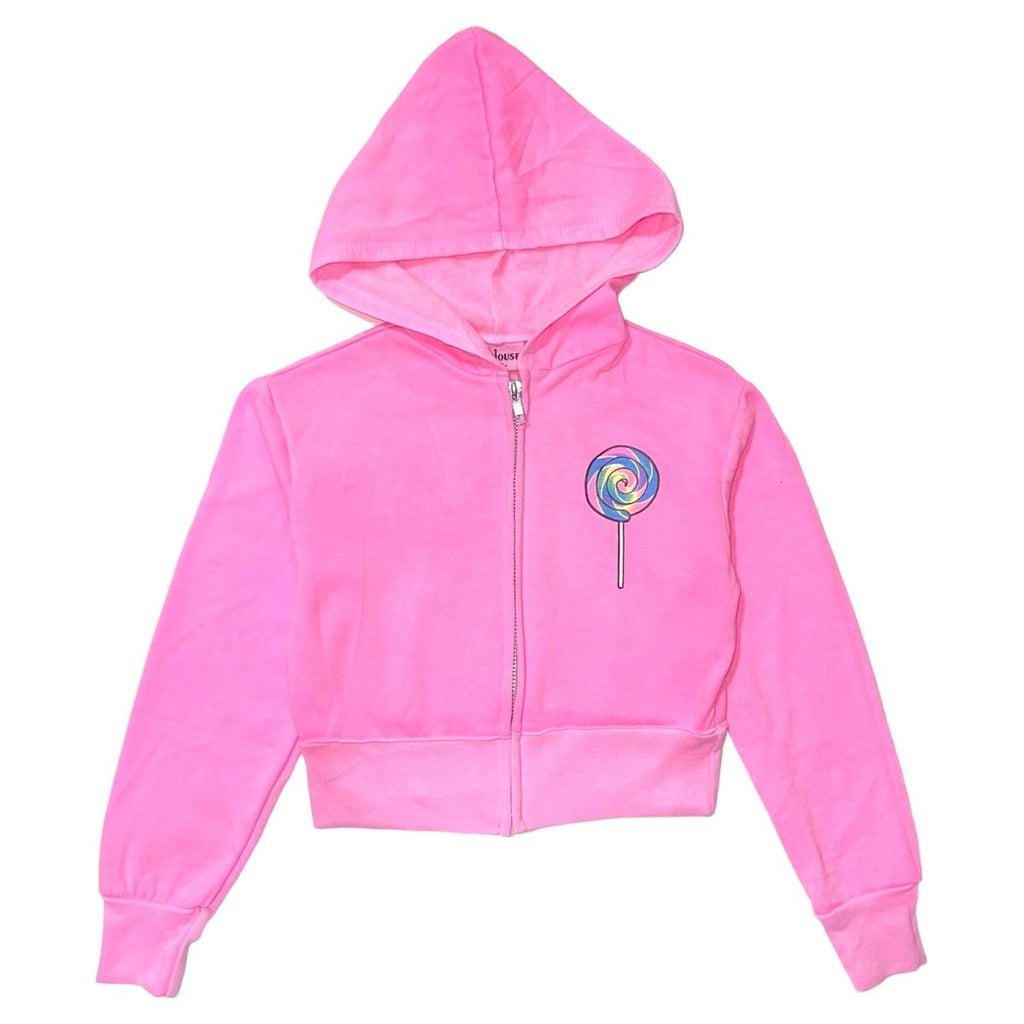 トップス Lopo Mini Lopo Zip Up Hoodie Mini Lopo Zip Up Hoodie ブラック M（Floral Eye Love Zip Up