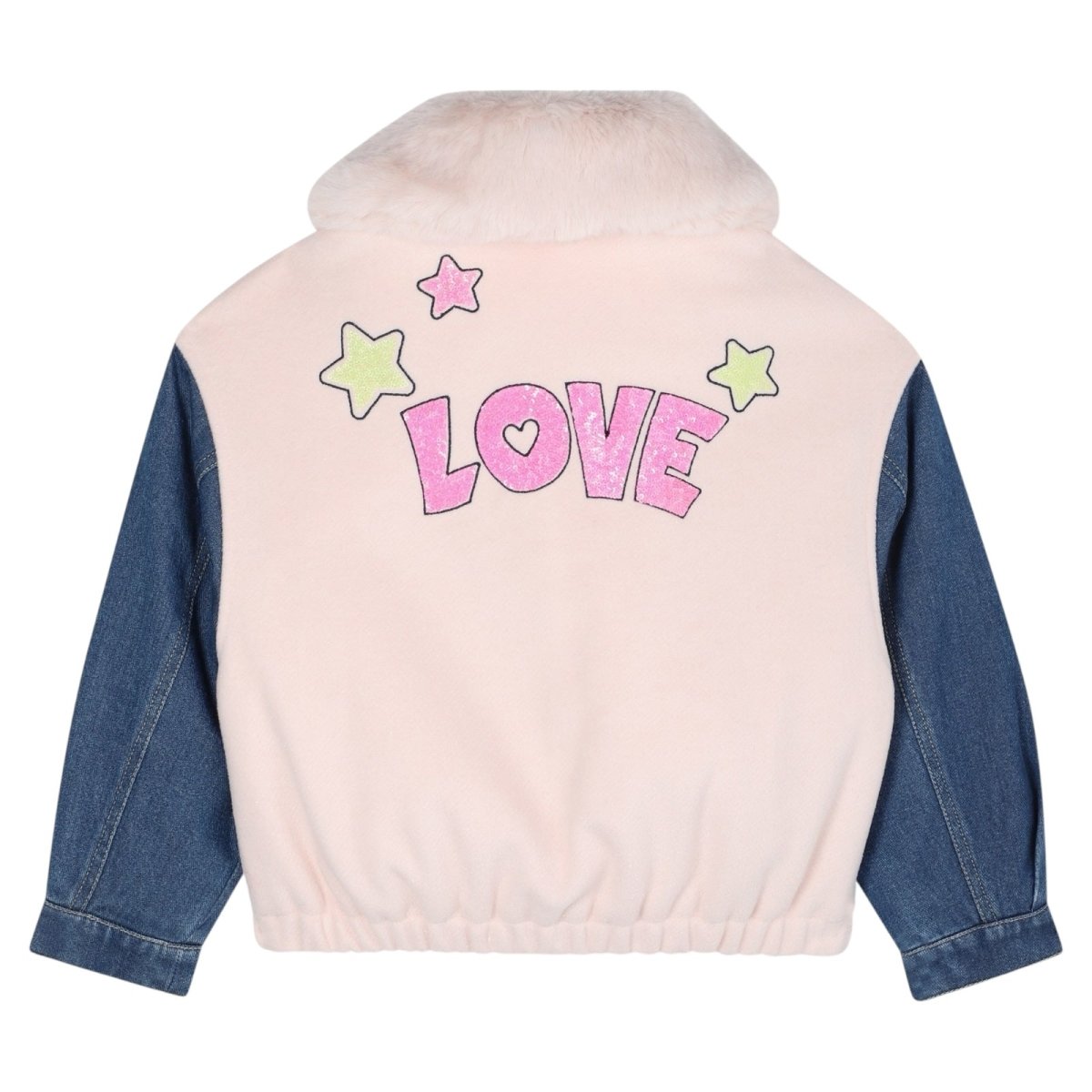 LOVE DENIM JACKET (PREORDER) - BILLIEBLUSH