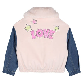 LOVE DENIM JACKET - JACKETS