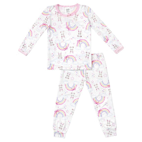 LUCKY BUNNY LONG SLEEVE PJS - PAJAMAS