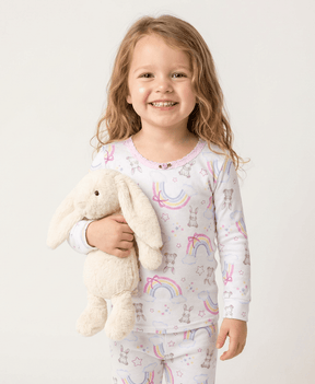 LUCKY BUNNY LONG SLEEVE PJS - PAJAMAS
