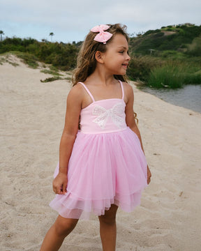 LUCY BOW TUTU DRESS - PETITE HAILEY