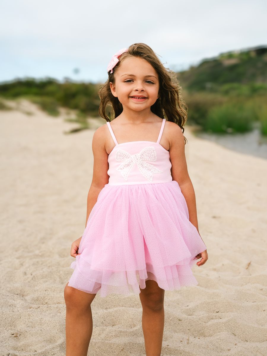 LUCY BOW TUTU DRESS - PETITE HAILEY