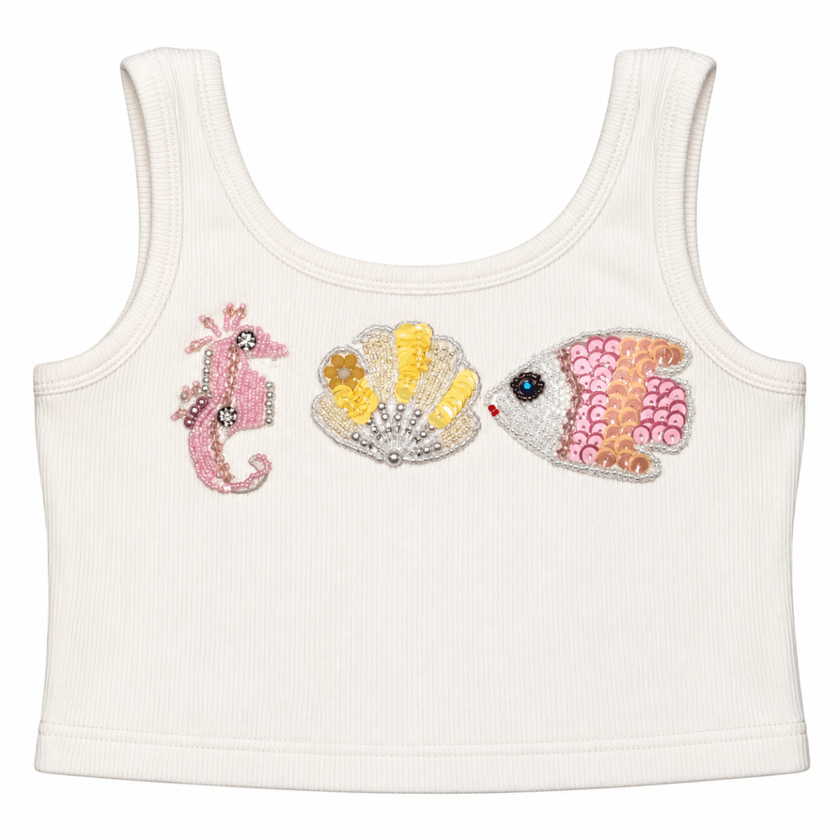 MADISON SEA PATCHES TANK TOP - MARLO
