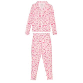 MAIA BOWS LONG SLEEVE PJS - KATIE J NEW YORK