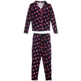 MAIA LIPS LONG SLEEVE PAJAMAS - KATIE J NYC