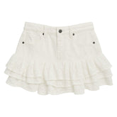 MALAGA RUFFLE LACE SKIRT (PREORDER) - KATIE J NYC