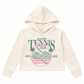 MALIBU TENNIS HOODIE - TINY WHALES
