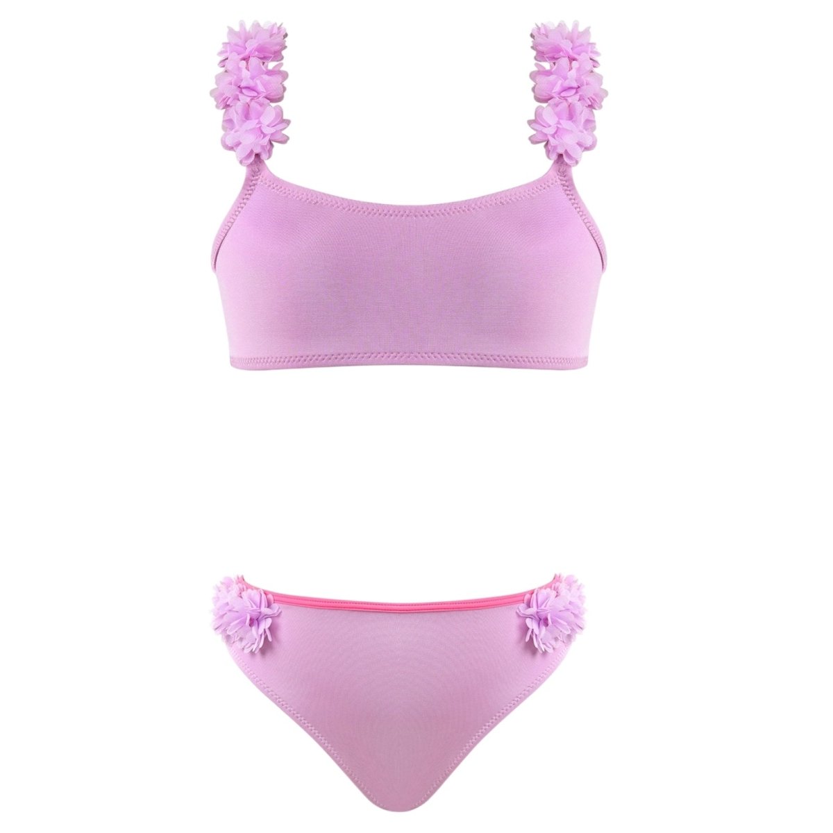 MALRIC FLORAL PETALS TWO PIECE BIKINI - NESSI BYRD