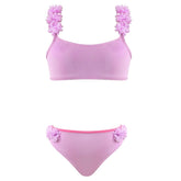 MALRIC FLORAL PETALS TWO PIECE BIKINI - NESSI BYRD