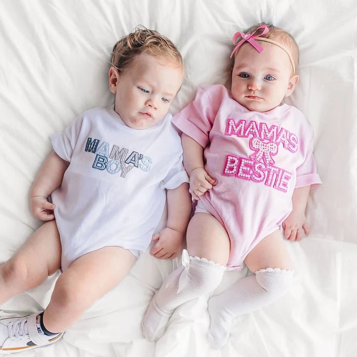 MAMA'S PATCHWORK ROMPER (PREORDER) - SWEET WINK