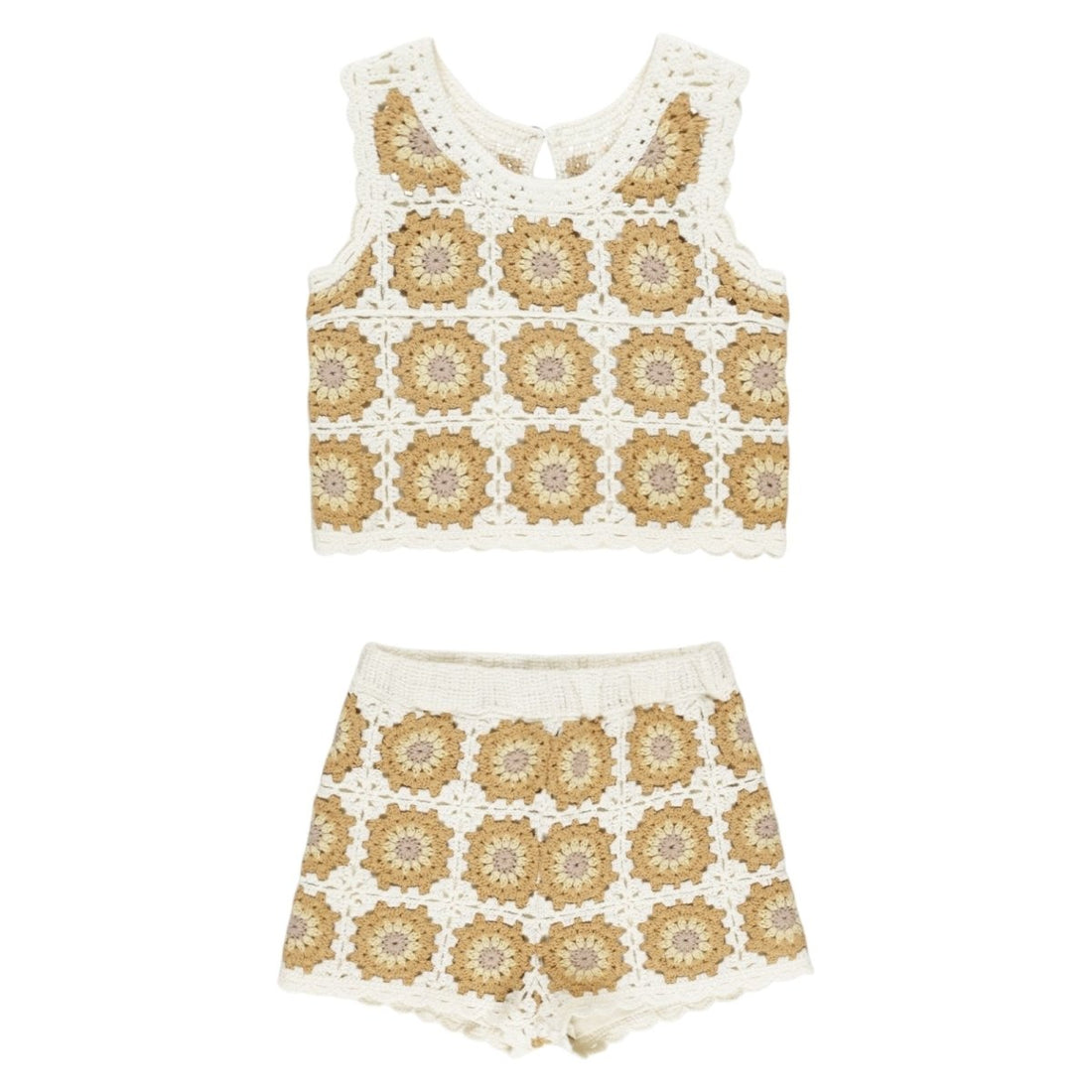 Rylee + Cru Cooler Tote- Golden Ditsy main image 0