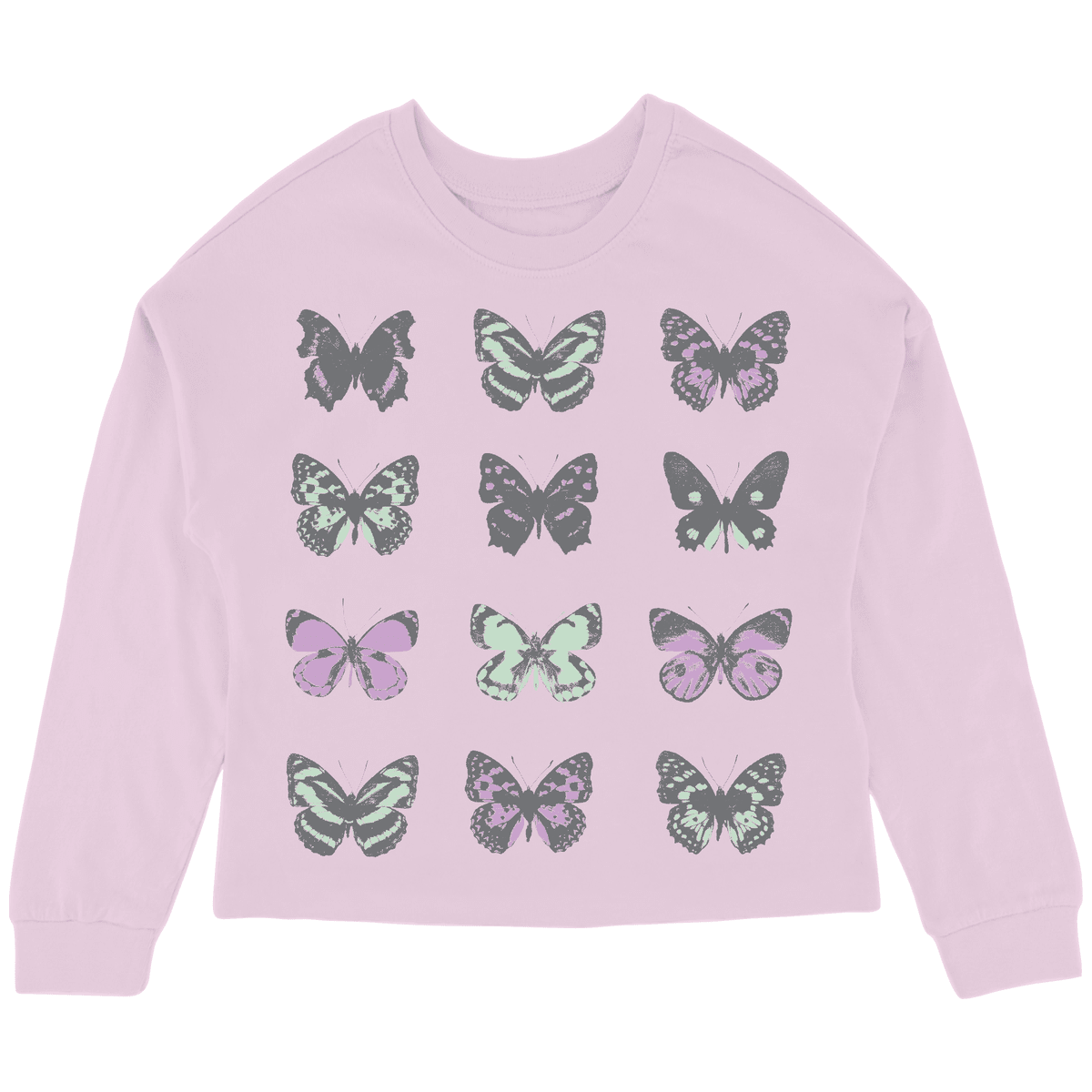 MARIPOSA OVERSIZED LONG SLEEVE TSHIRT (PREORDER) - TINY WHALES