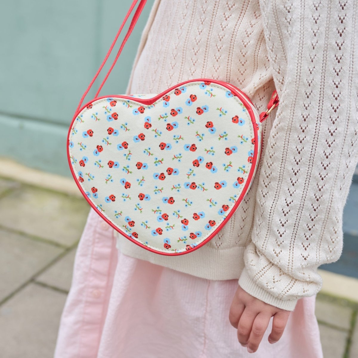 MARTHA DITSY FLORAL HEART BAG (PREORDER) - ROCKAHULA