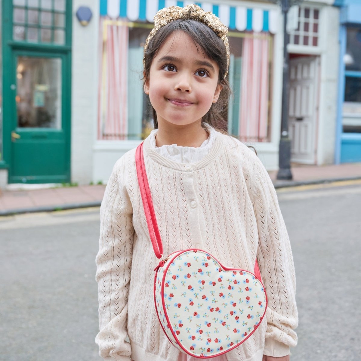MARTHA DITSY FLORAL HEART BAG (PREORDER) - ROCKAHULA