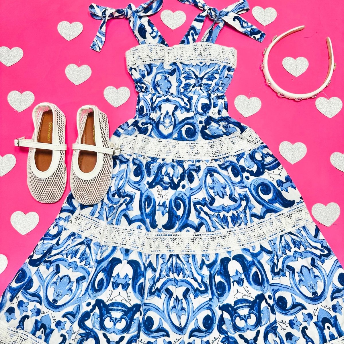 MEDITERRANEAN SUMMER DRESS - BELA & NUNI