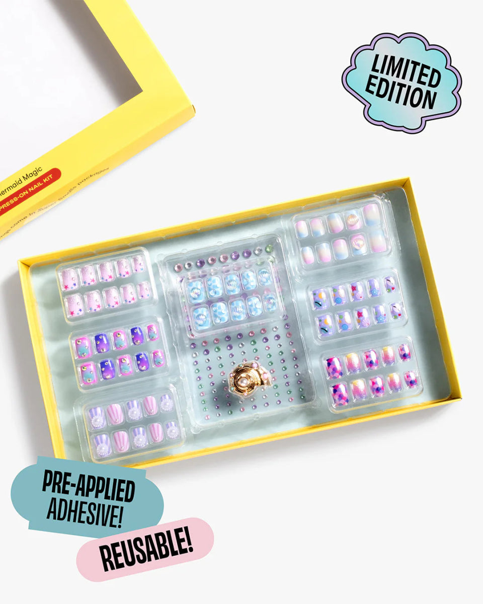 MERMAID PRESS ON NAIL KIT (PREORDER) - SUPER SMALLS