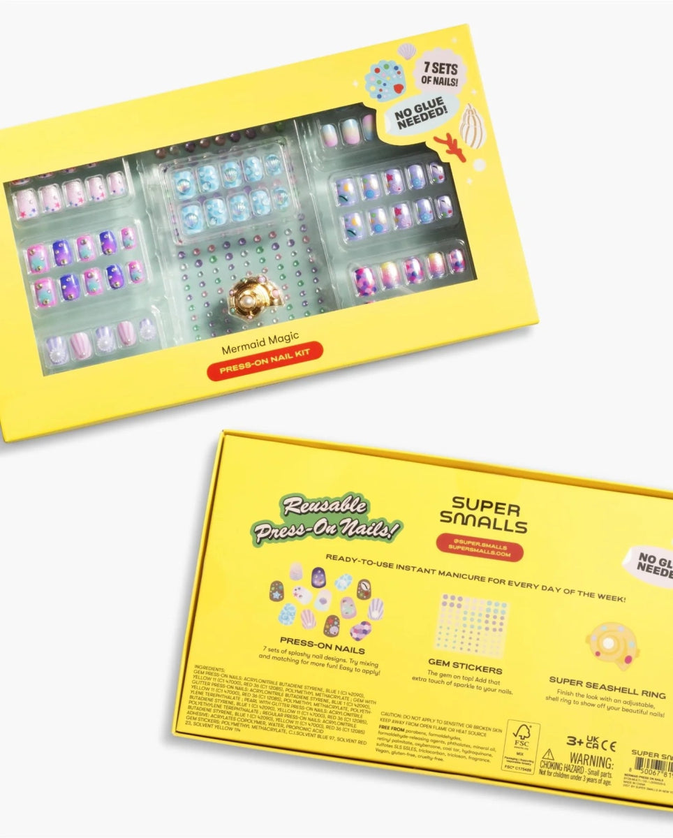 MERMAID PRESS ON NAIL KIT (PREORDER) - SUPER SMALLS