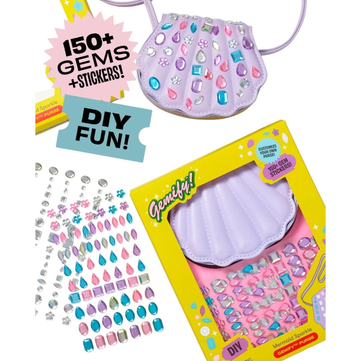 MERMAID SPARKLE GEMIFY PURSE - SUPER SMALLS