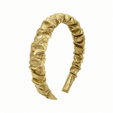 METALLIC SCRUNCHY HEADBAND - BARI LYNN