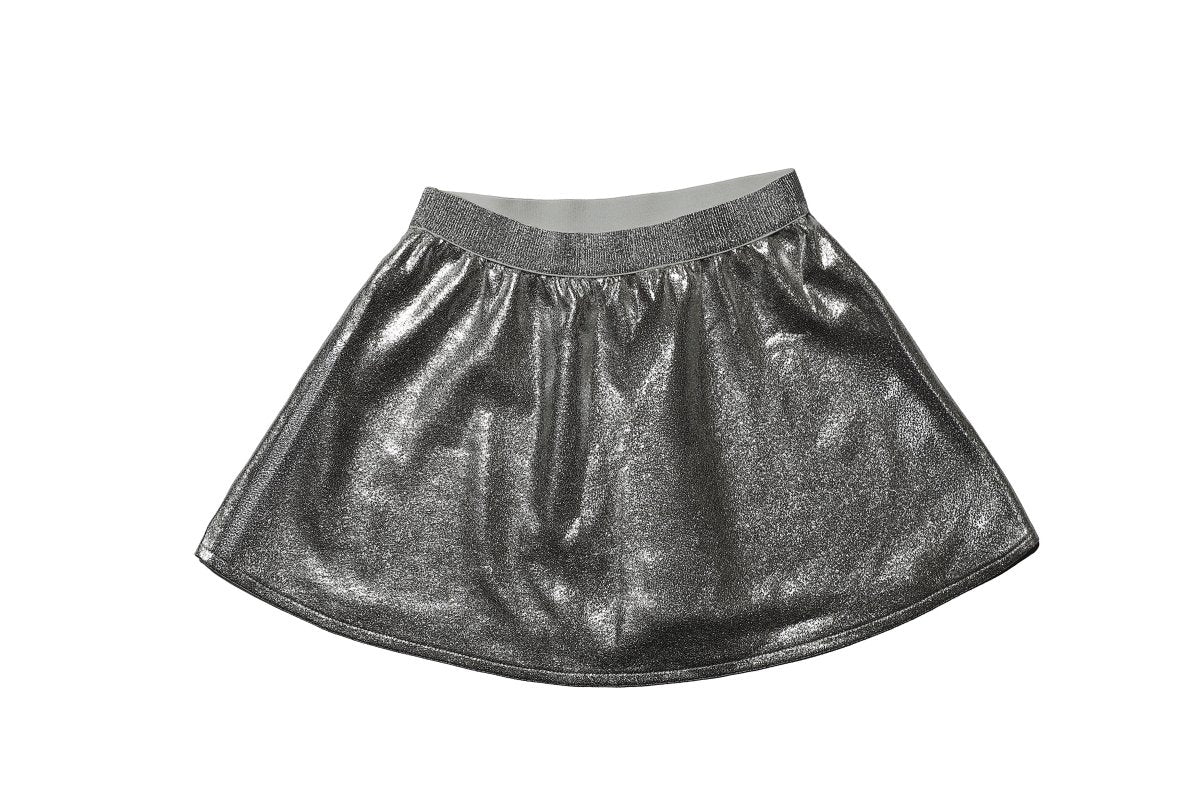 METALLIC SKATER SKIRT (PREORDER) - MINI DREAMERS - SKIRTS