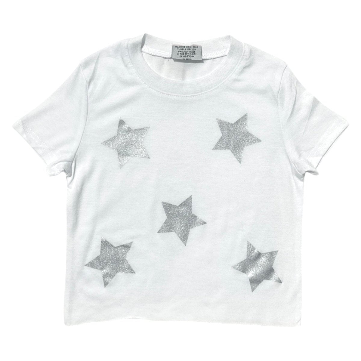 METALLIC STARS TSHIRT - SHORT SLEEVE TOPS