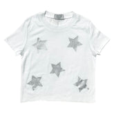 METALLIC STARS TSHIRT - SHORT SLEEVE TOPS
