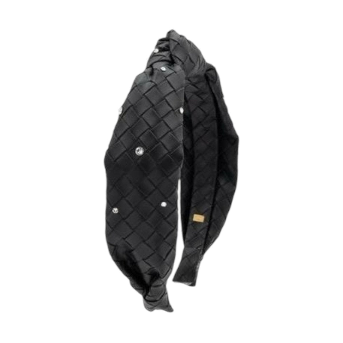 METALLIC WOVEN HEADBAND (PREORDER) - BARI LYNN