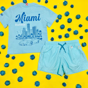 MIAMI CAR TSHIRT - SHORT SLEEVE TOPS