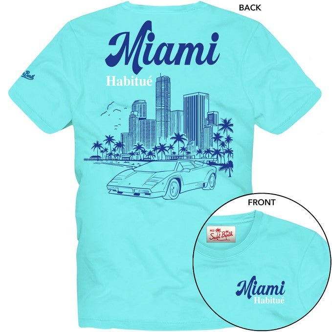 MIAMI CAR TSHIRT (PREORDER) - MC2 SAINT BARTH KIDS